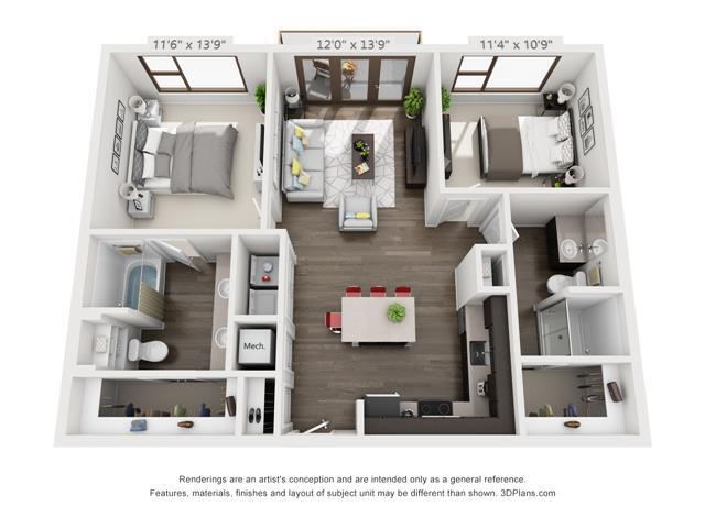 Floorplan - Groves South Lamar