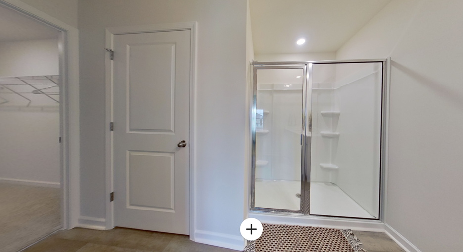 Primary Shower and 1 of 2 closets - 4003 Calabash Ct