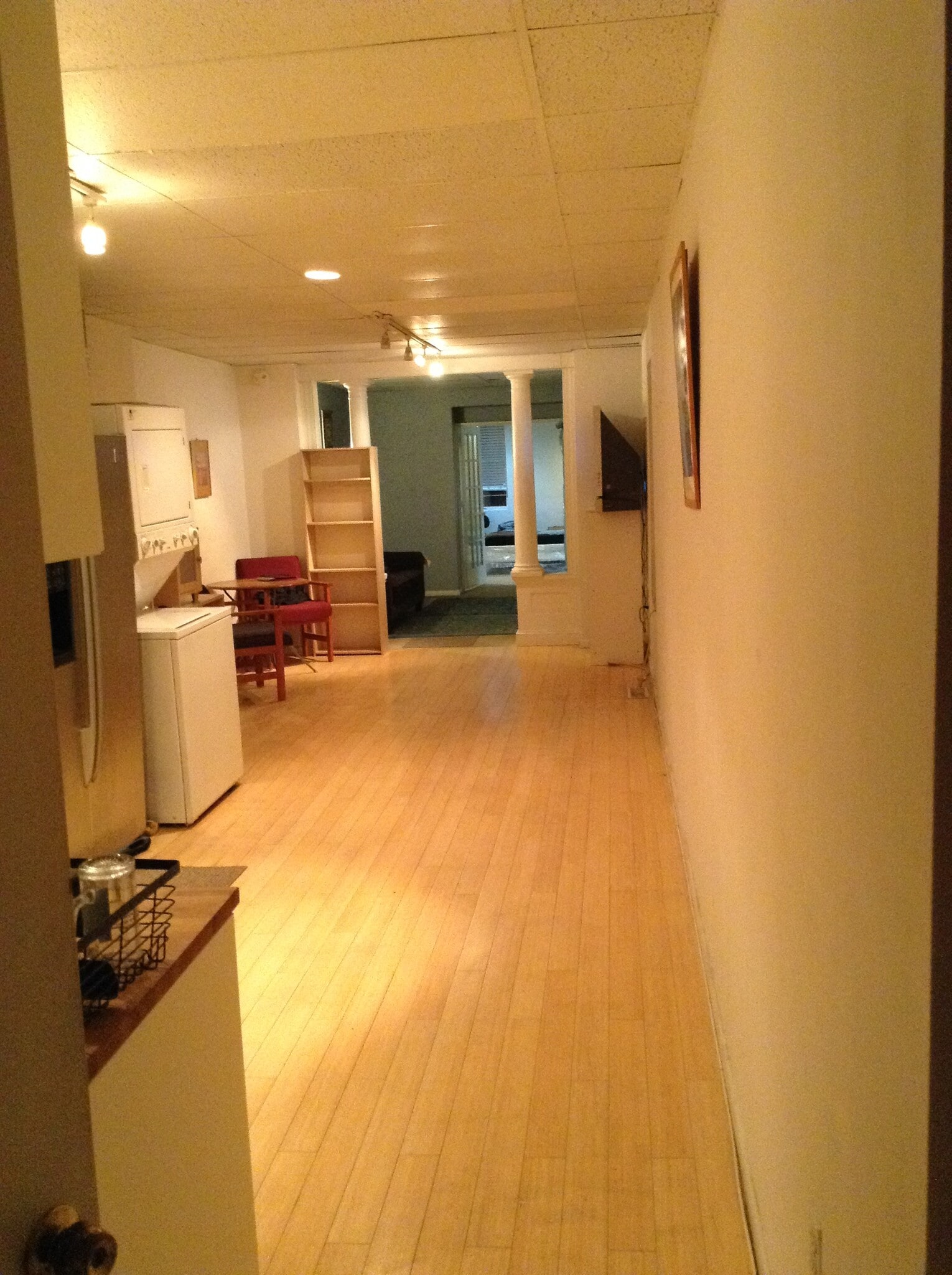 dining room and kitchen - 1016 S Charles St