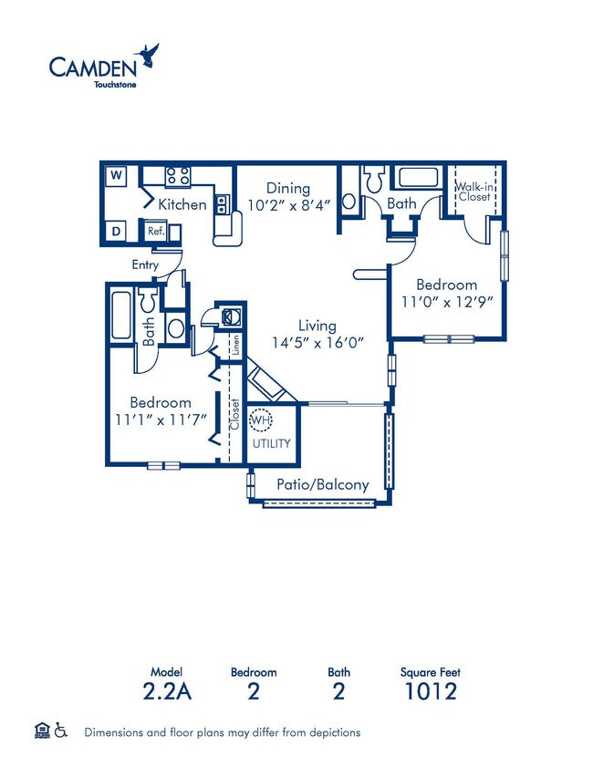 Floorplan - Camden Touchstone