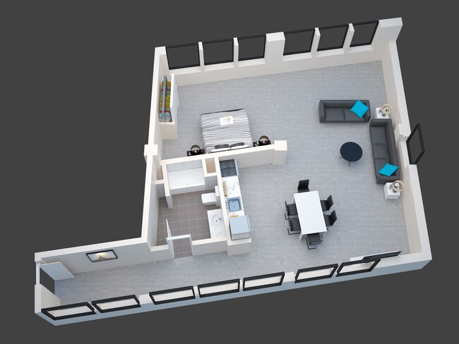 Floorplan - San Fernando Building Lofts