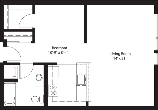 Floorplan - Chloe on Union