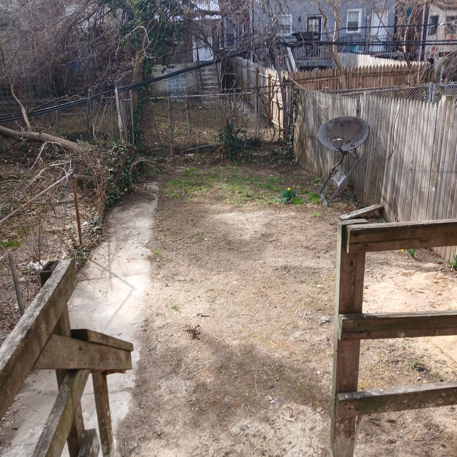 Back yard and deck - 1244 N 55th St