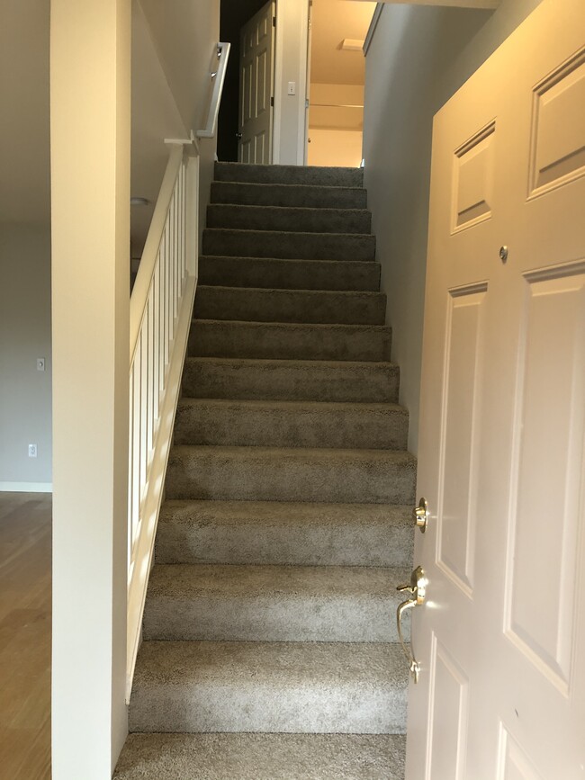 Stairs to bedrooms - 3809 Gablecrest Ct