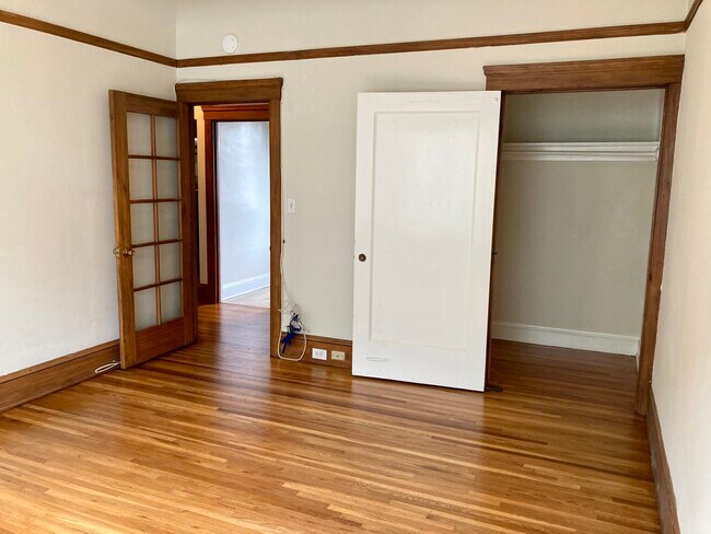 Living Area looking towards hallway/Kitchen Entry/walk in closet - 1240 7th Ave