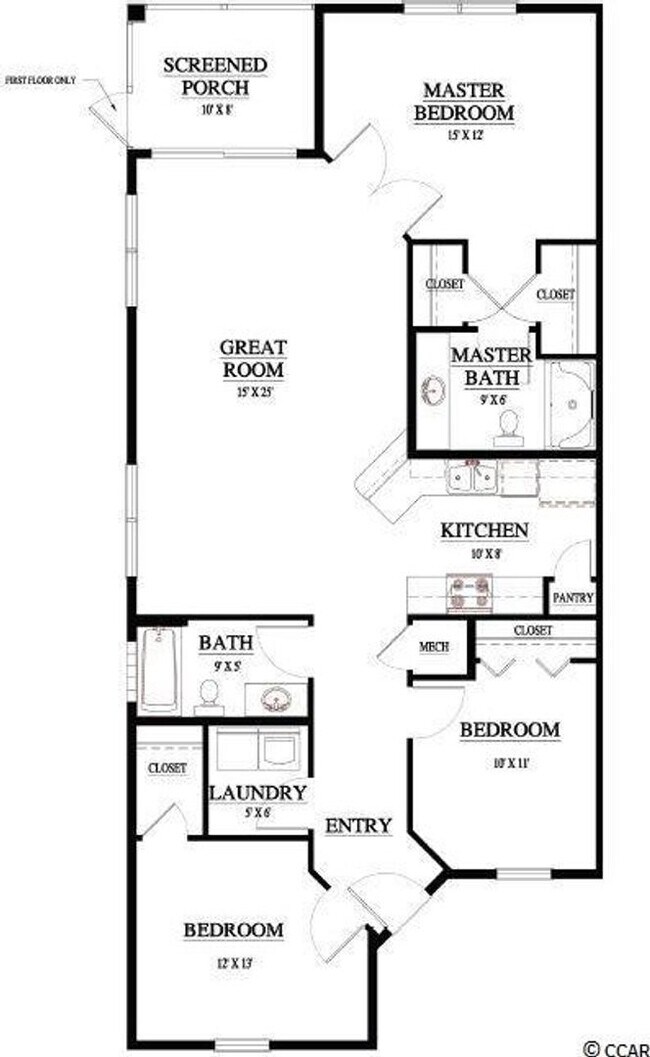 Building Photo - 3 bedroom, 2 bath condo at Queens Harbour