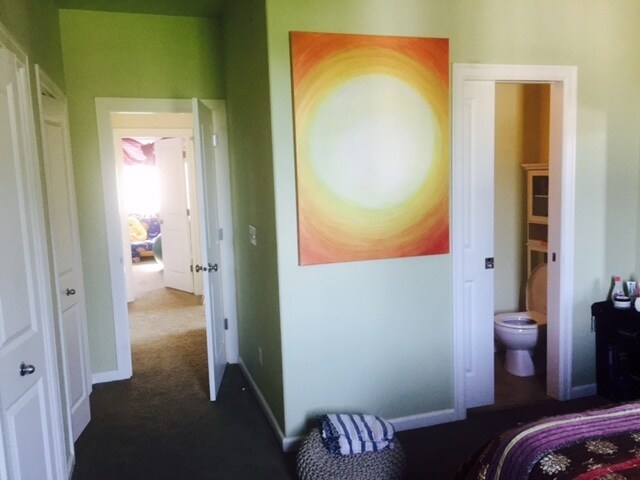 From Larger bedroom thru hall to attached bathroom and other bedroom - 7146 NE Martin Luther King Jr Blvd