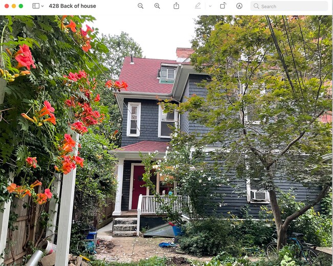 Back of house - 428 E 18th St