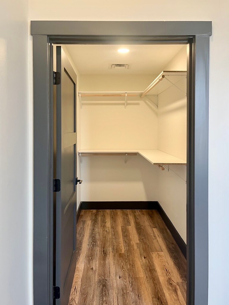 Primary walk-in closet - 101 W Broadway St