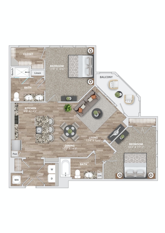 Floorplan - Connery on Providence 55+