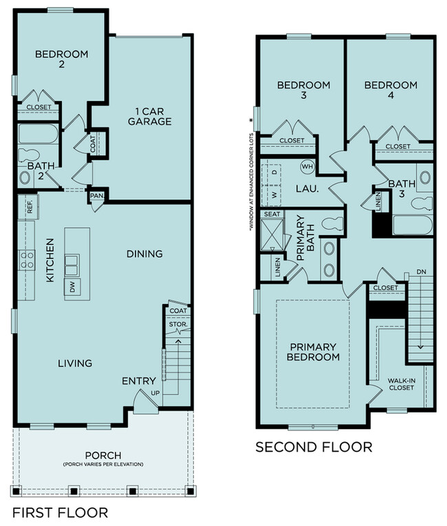 Maple Floor Plan - 360 Communities at Durham Farms