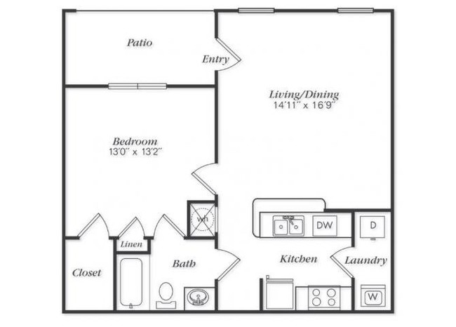 Floorplan - Villas at Carrington Square