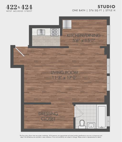 Floorplan - 422-24 Melrose