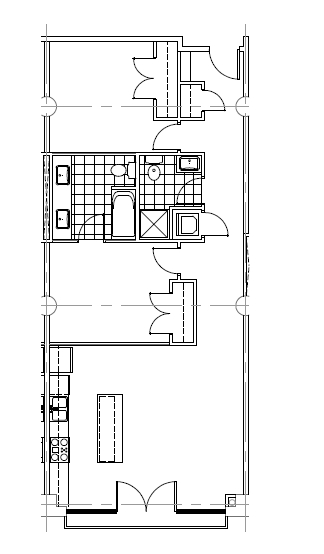 2BR/2Ba - Chesapeake Lofts