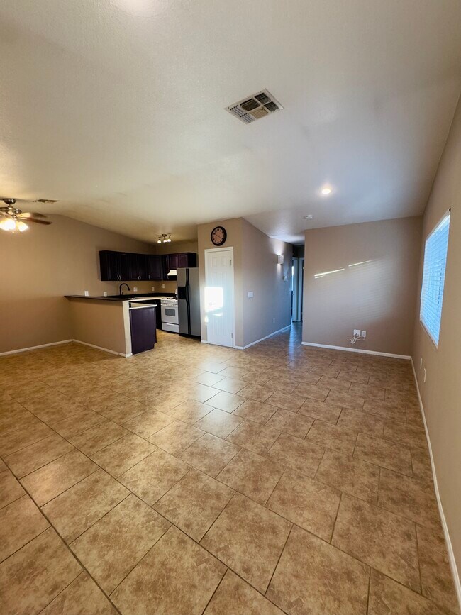 Kitchen and living room area - 7245 Murray Ln