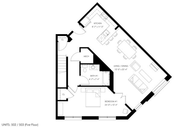 Floorplan - Wall Street Place
