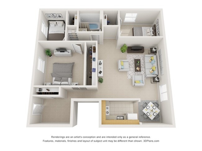 Floorplan - The Village on Riverwalk