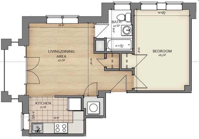 Floorplan - Dahlgreen Courts