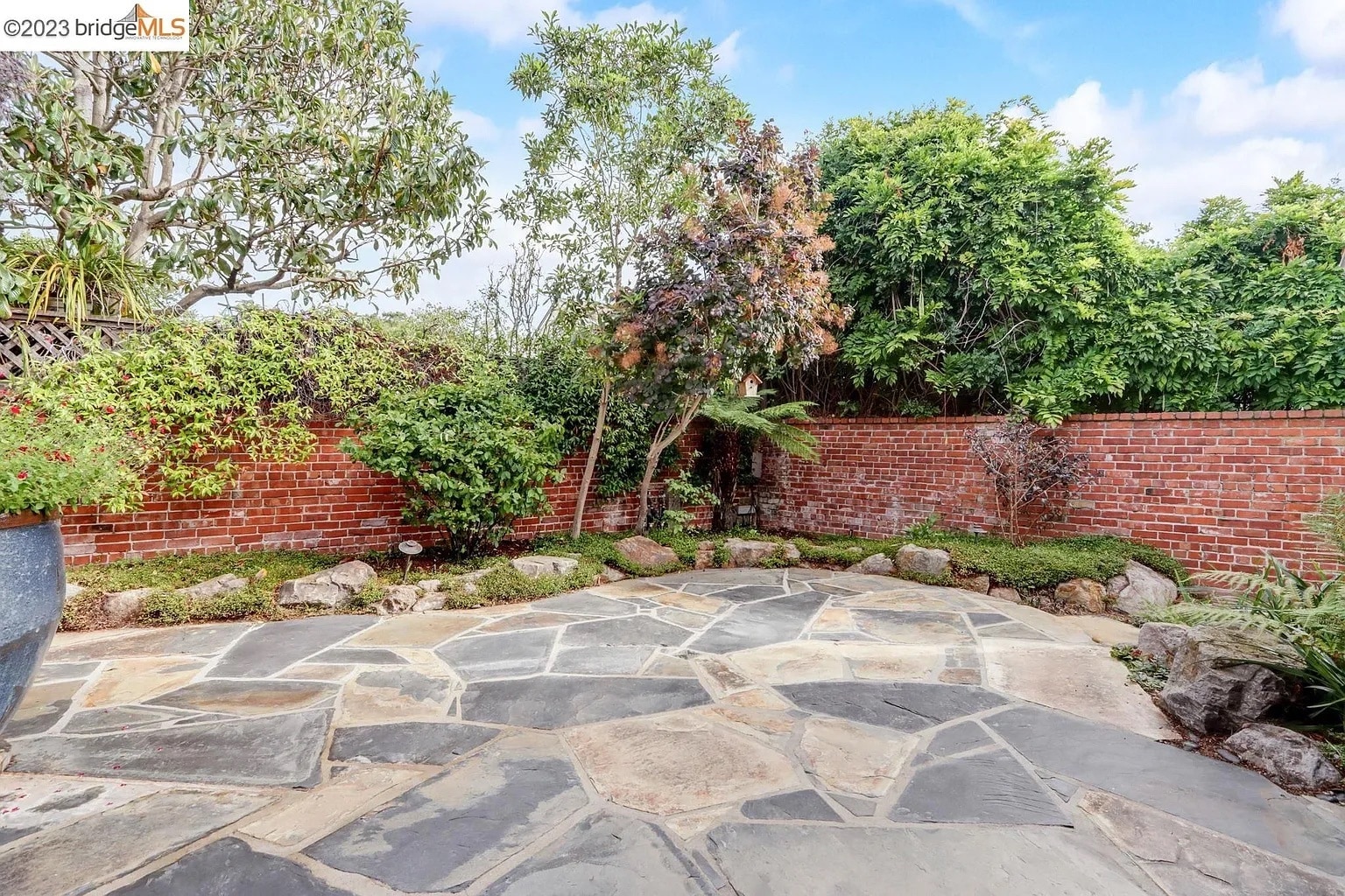 Backyard patio - 2 Morrill Ct