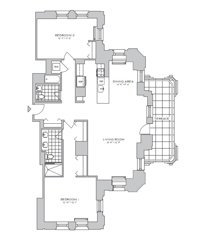 Floorplan - 70 Pine Apartments