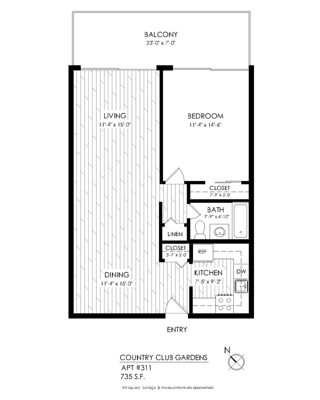 Floorplan - Country Club Gardens