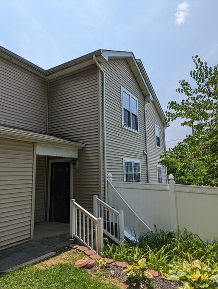 Side view of house from backyard - 631 N 44th St