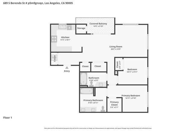 Floorplan - Berendo Terrace Apartment Homes