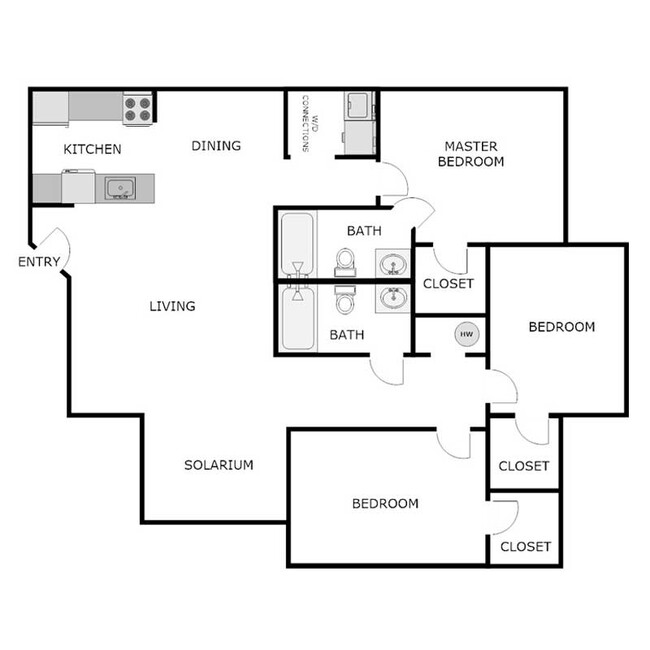 Floorplan - BRITTANY POINT APARTMENTS