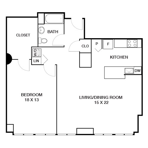 Floorplan - The Left Bank