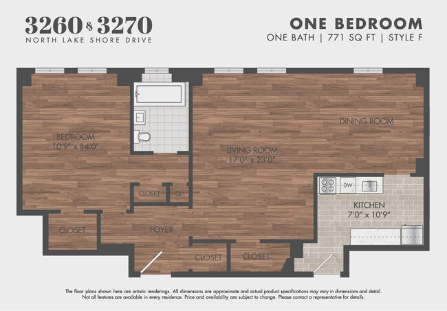 Floorplan - 3260-70 N Lake Shore Drive