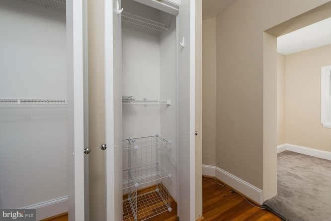 Closet in hall - 406 Delafield Pl NW