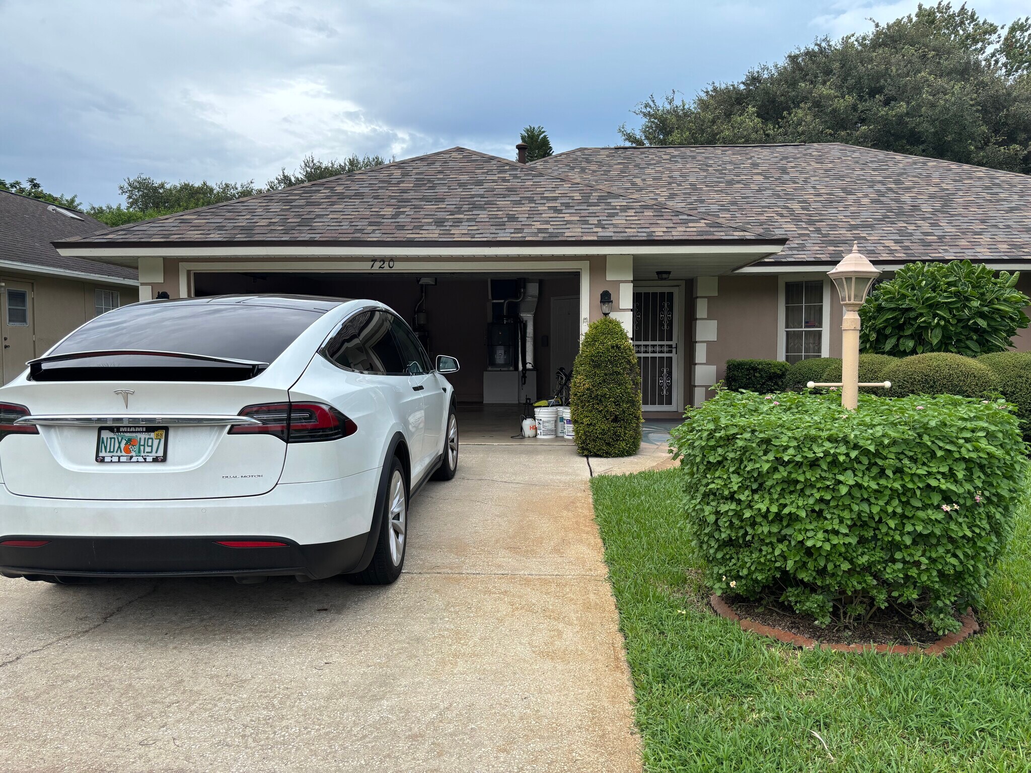 Front driveway, Tesla Charger - 720 Samuel Chase Ln