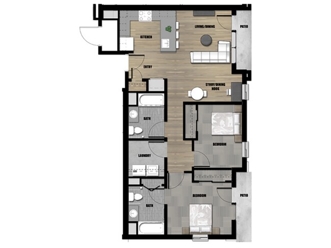 Floorplan - 9th East Lofts
