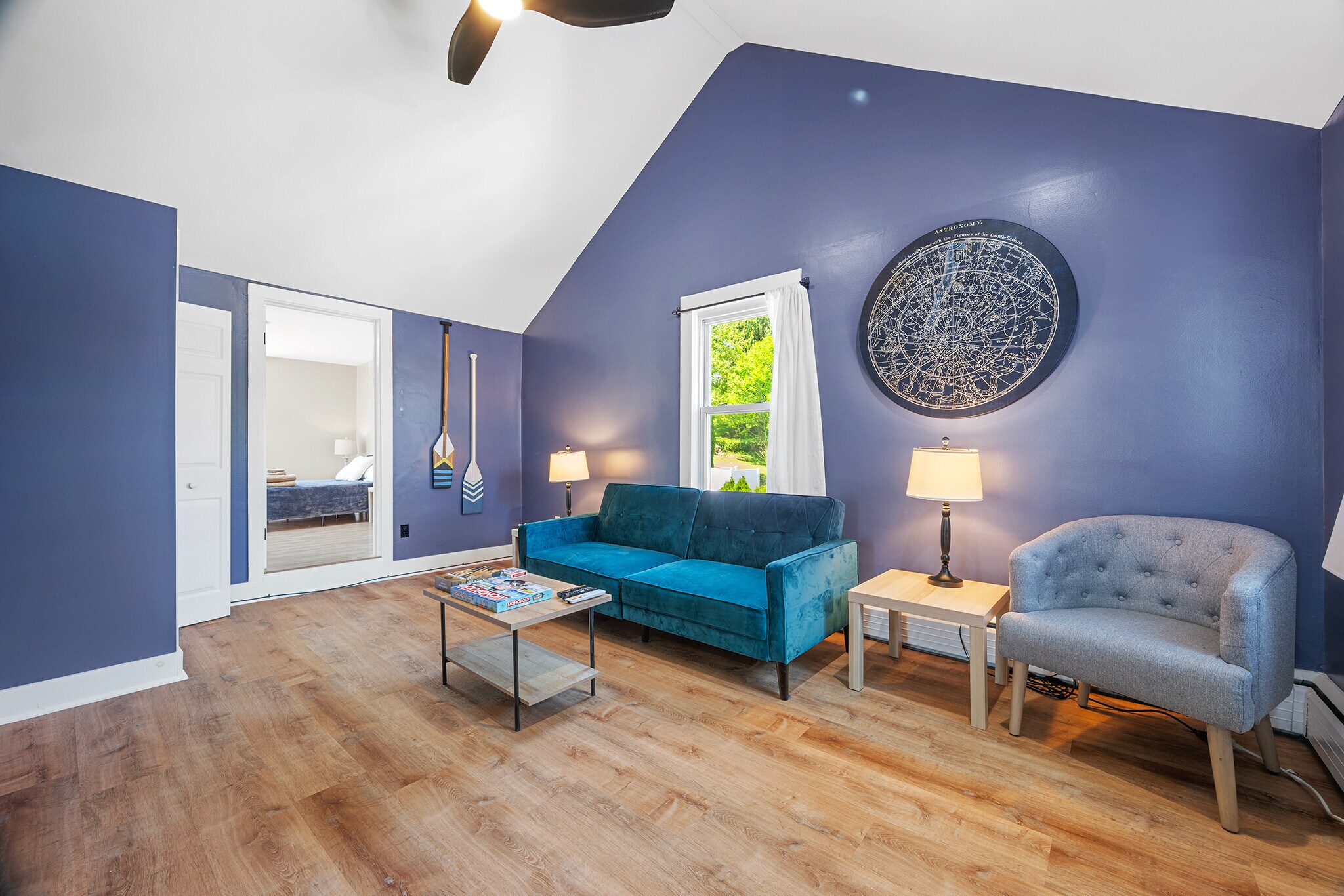 Unit D Living Room - 3 Pearl St