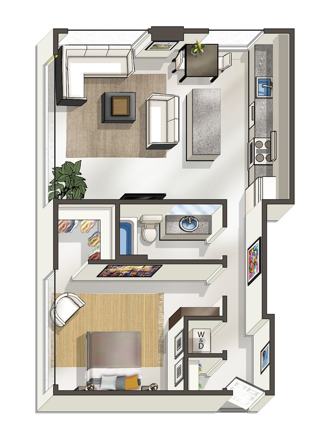 Floorplan - Argon Apartments