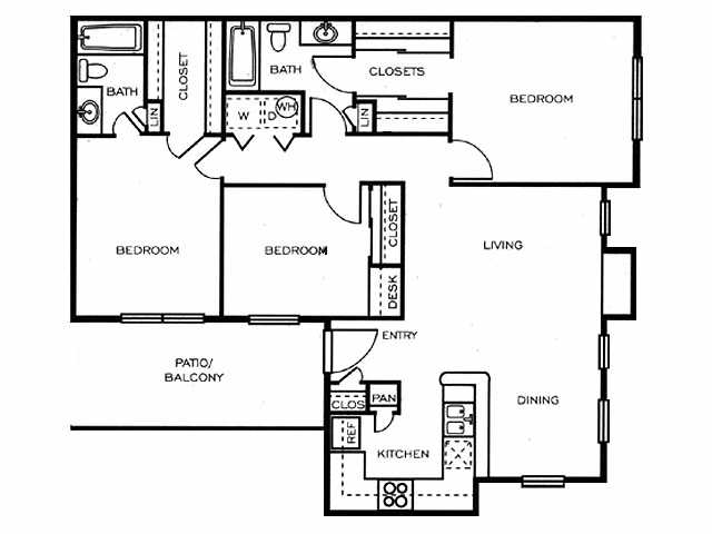 C1 - 3BR/2BA - Spring Park