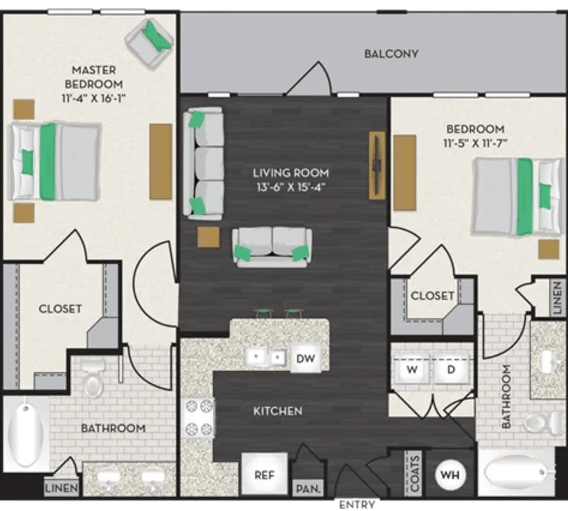 Floorplan - Midtown on the Rail