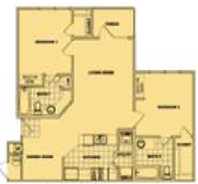2BR/2BA - University Crossing