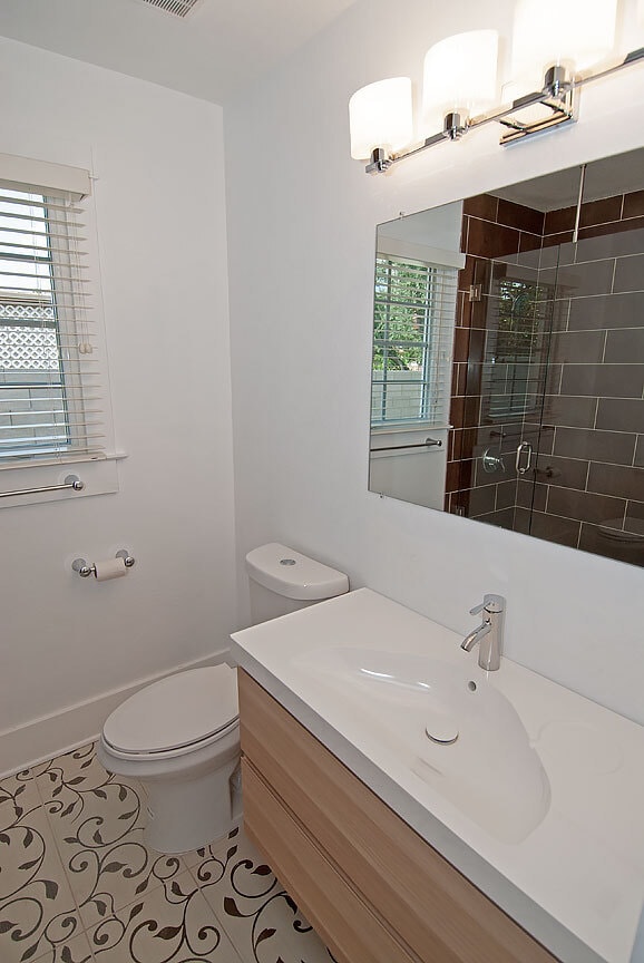 Remodeled master bathroom - 60 W Lewis Ave