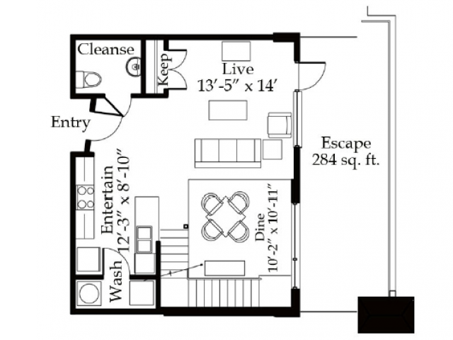 Floorplan - The Marquee at Belle Meade