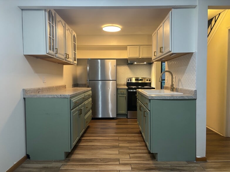 Kitchen view from living room - 5636 S 27th St