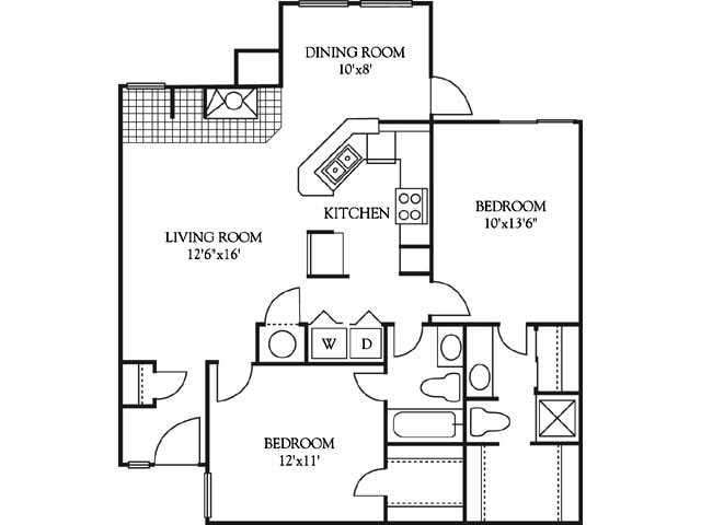 Floorplan - The Hamilton