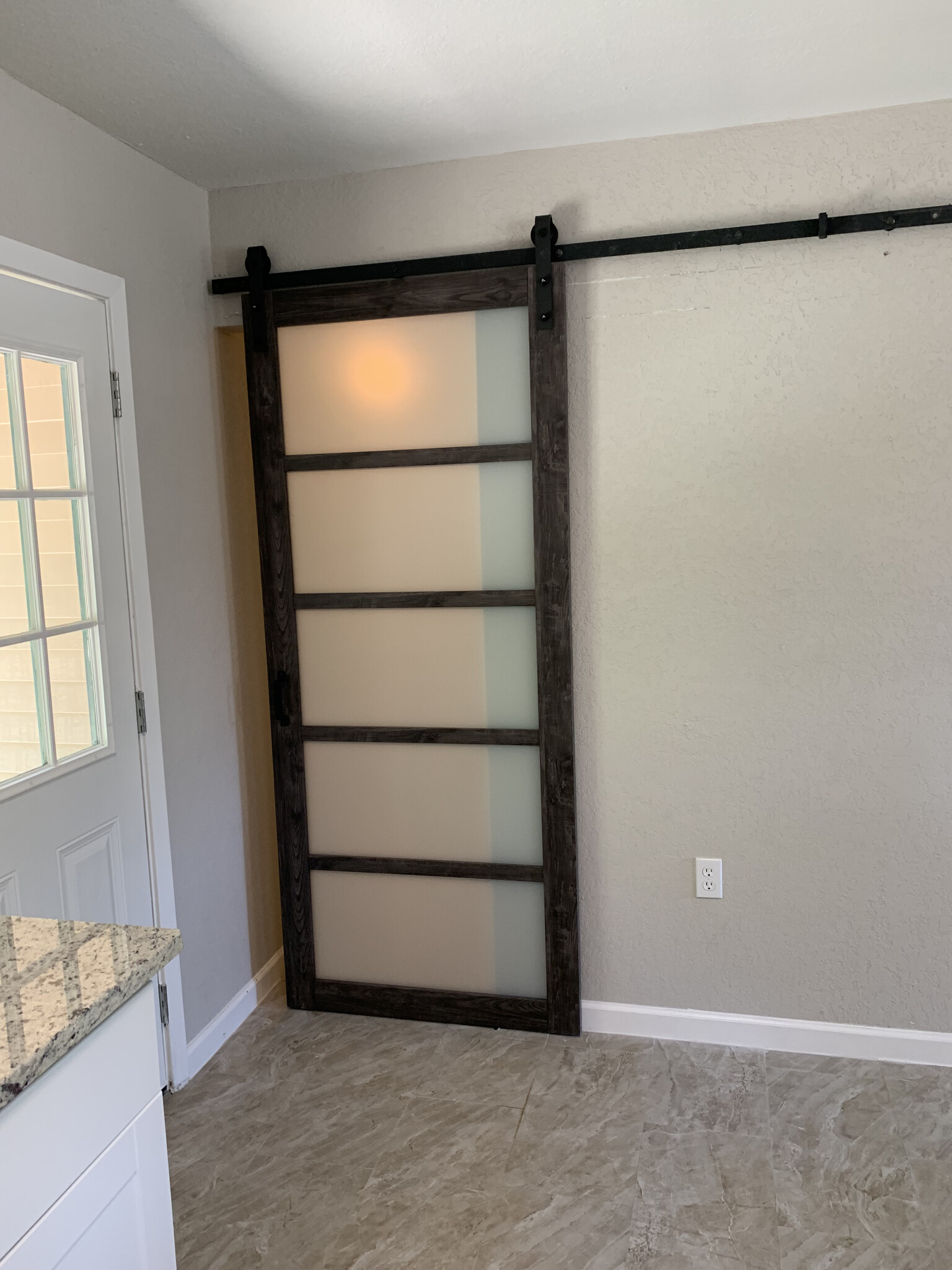 Sliding "Barn" Door to Utility Room - 5034 Mary Diane Dr