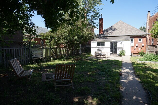 Big backyard, facing house - 2844 N Marion St