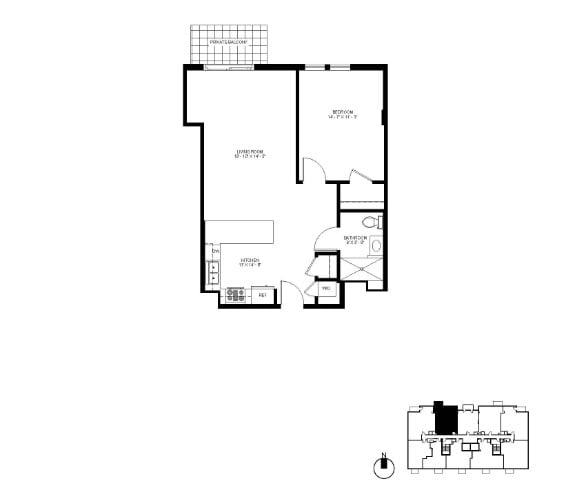 Floorplan - 1323 W Morse Ave