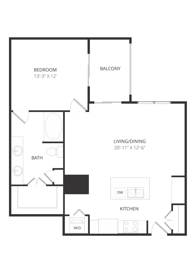 Floorplan - Arpeggio Apartments