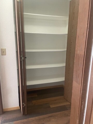 Storage closet just outside bathroom - 240 W Kyle Dr