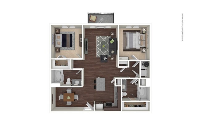 Floorplan - Cortland Las Colinas