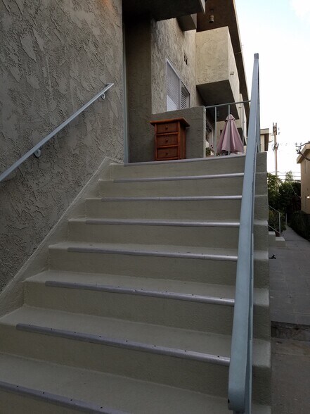 Townhouse walk-up stairs - 11946 Dorothy St