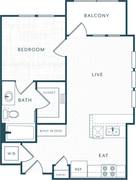 Floorplan - The Crawford at Grand Morton